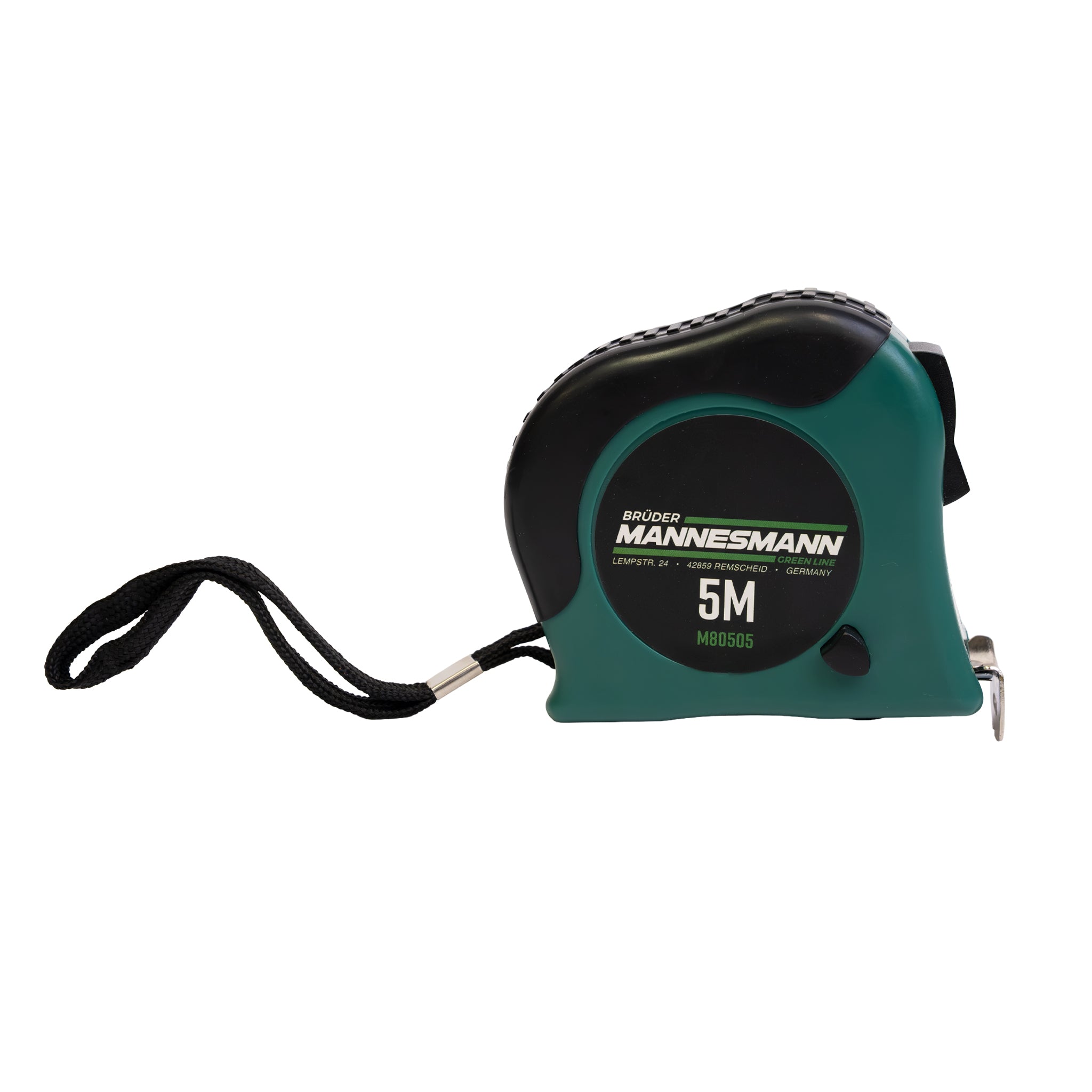 Bandmass 5 m x 19 mm, Gehäuse grün/schwarz