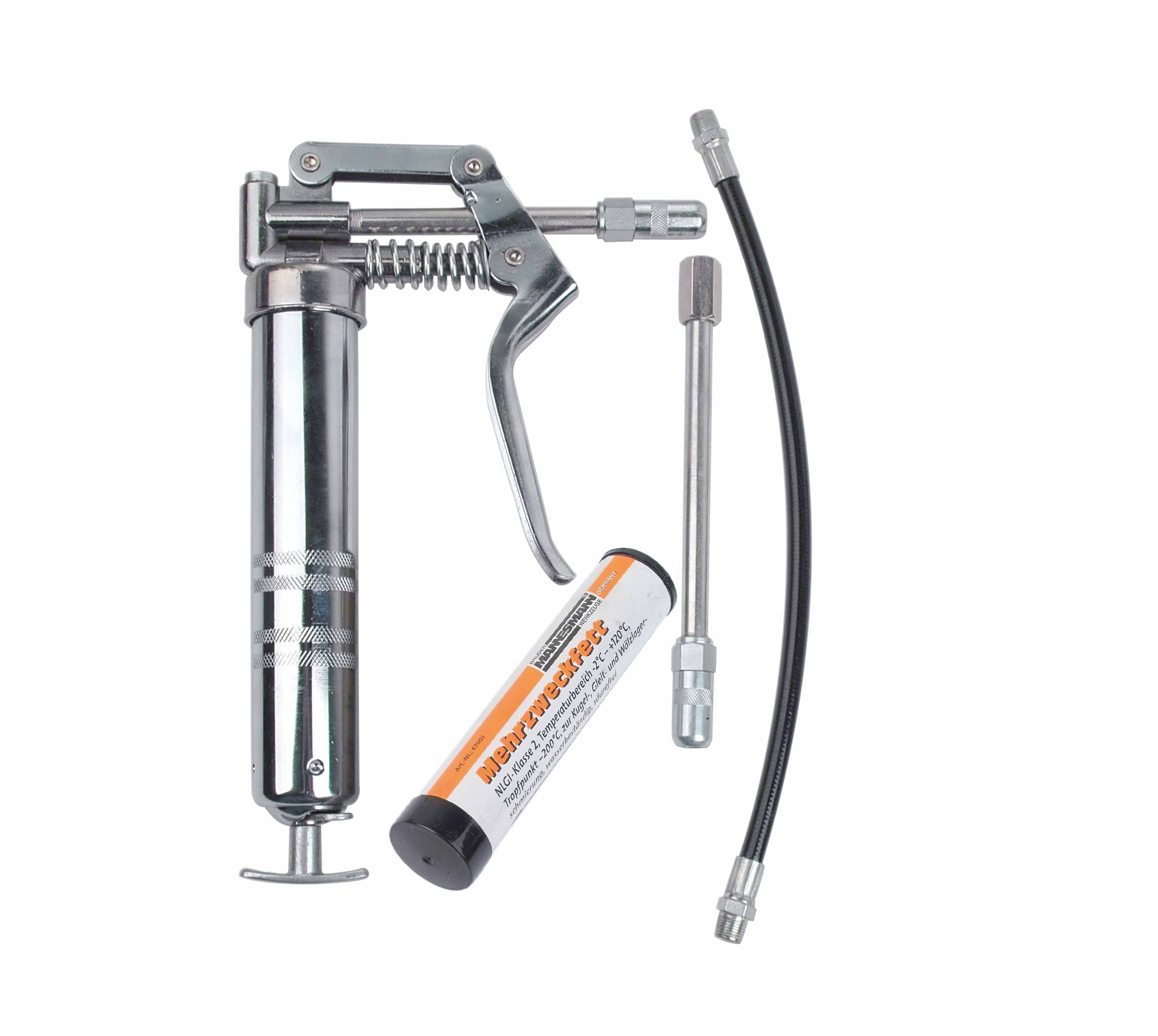 Grease gun with accessories